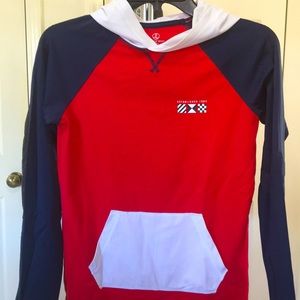 Lands’ End boys medium 10-12 LS boat shirt